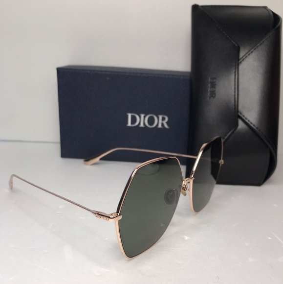 New - 💯Original  Dior Stellaire 8, Rose Gold/Green - Picture 7 of 16